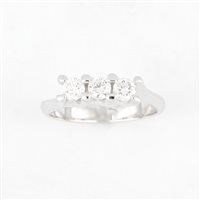 Anello Zorzan Gioielli Donna in Oro bianco Diamante 0.52 Ct ANPZ1292.052 - ANPZ1292.052